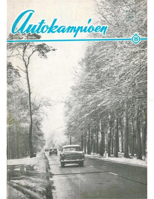 1963 AUTOKAMPIOEN MAGAZINE 01 NEDERLANDS, Boeken, Auto's | Folders en Tijdschriften
