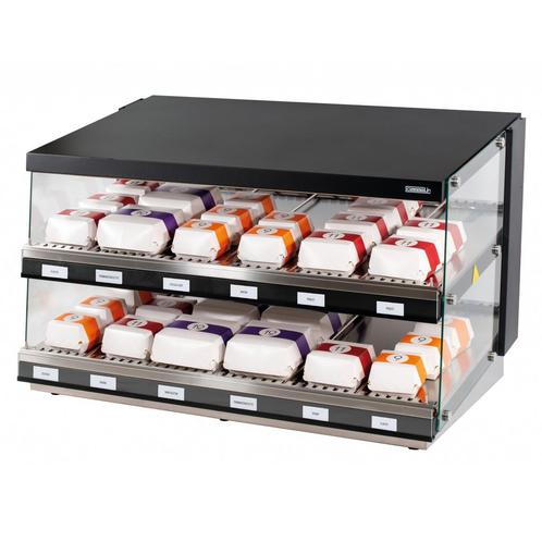 Burger warmhoudvitrine | 1.86kW | UV lamp-L |, Zakelijke goederen, Horeca | Keukenapparatuur, Nieuw in verpakking, Verzenden