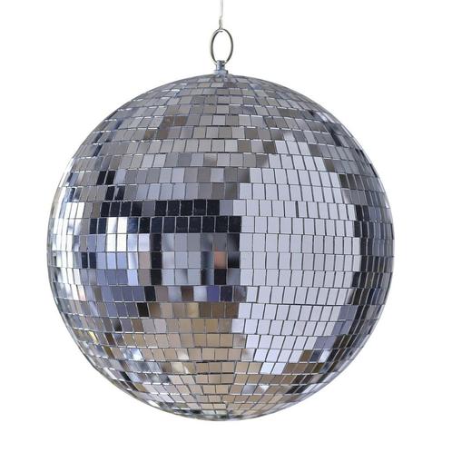 Party Discobal Zilver 30cm, Hobby en Vrije tijd, Feestartikelen, Nieuw, Verzenden