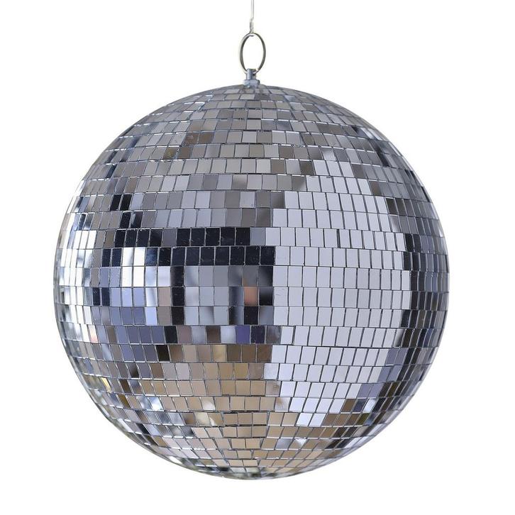 Party Discobal Zilver 30cm, Hobby en Vrije tijd, Feestartikelen, Nieuw, Verzenden