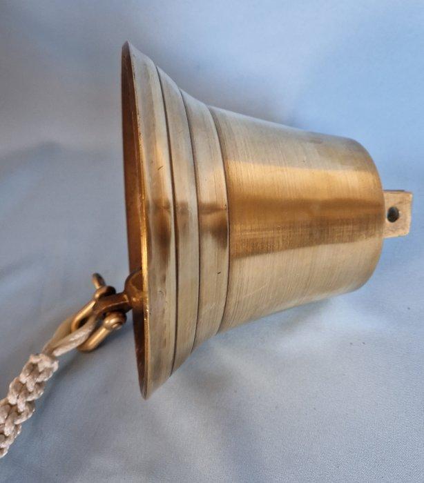 Scheepsbel - Brons, Messing - Met allemansend, Antiek en Kunst, Curiosa en Brocante