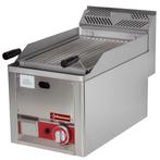 Lavasteengrill | Gas Top | 4kW | 330x600x290(h)mm Diamond, Verzenden, Nieuw in verpakking