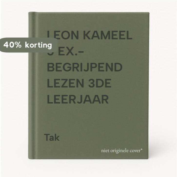 LEON KAMEEL 5 EX.- BEGRIJPEND LEZEN 3DE LEERJAAR Tak, Boeken, Schoolboeken, Gelezen, Verzenden