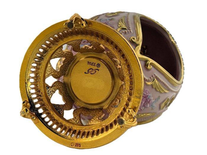 Fabergé ei - Imperial Carousel Horse Music Box Egg met, Antiek en Kunst, Curiosa en Brocante