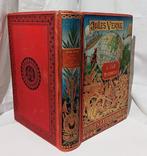 Jules Verne - Lîle mystérieuse [cartonnage polychrome dos à
