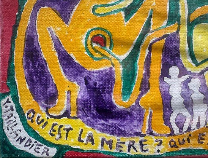 Yvon Taillandier (1926-2018) - Qui est la mère , qui est la, Antiquités & Art, Art | Peinture | Moderne