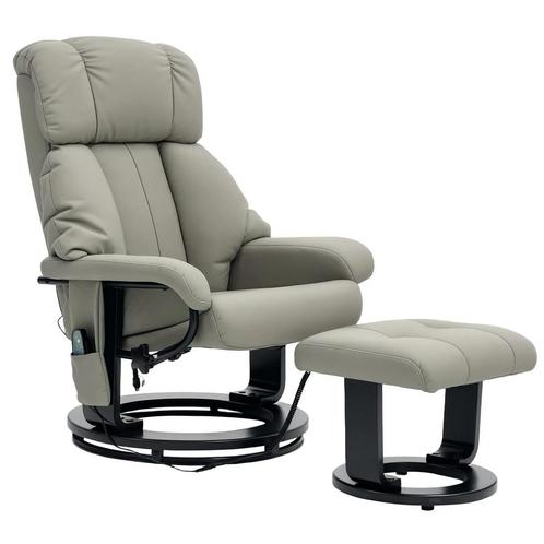 TRUUSK Relaxstoel met Voetenbank - Massagestoel met Ligfunct, Huis en Inrichting, Fauteuils, Verzenden
