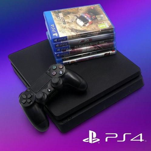 Sony - Playstation 4 (PS4) - Consolle 500GB Slim + Joystick, Games en Spelcomputers, Spelcomputers | Overige Accessoires