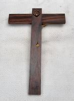 HARTMANN - Crucifix - Art déco - Bois, Bronze - 1930-1940
