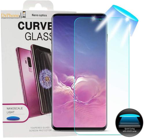 DrPhone Liquid Glass Galaxy S10+ Plus 3D Curved Edge 9H – UV, Télécoms, Téléphonie mobile | Housses, Coques & Façades | Marques Autre