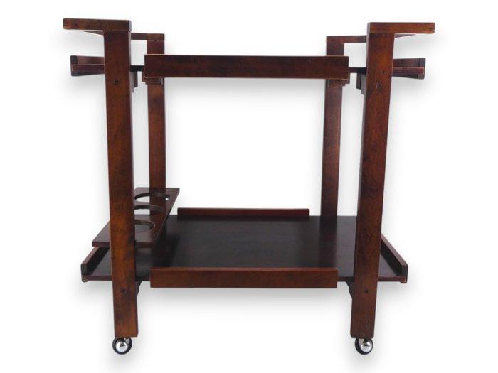 Serveerwagen - Hout, Antiquités & Art, Art | Objets design