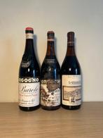 1965 , 1980 Ris. Barolo, G. Borgogno & 1975 Giovanni, Nieuw