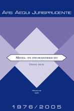 Jurisprudentie Media- & informatierecht 1976-2005 / Ars, Verzenden