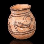 Indus Vallei Terracotta pot met Ibexen (Zonder Minimumprijs), Antiek en Kunst