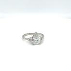 Zonder Minimumprijs - Ring - 14 karaat Witgoud - 2.04ct. tw., Handtassen en Accessoires, Ringen, Nieuw