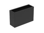 Aluminium plantenbak 120x40x80cm - Met bodem, 100 cm of meer, Nieuw, Metaal, 60 cm of meer
