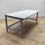 Stature Horeca werkbank/tafel 180x90 cm, licht grijs, Gebruikt