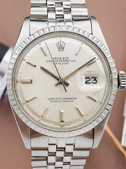 Rolex - Oyster Perpetual Datejust - 1603 - Heren - 1970-1979, Handtassen en Accessoires, Horloges | Heren