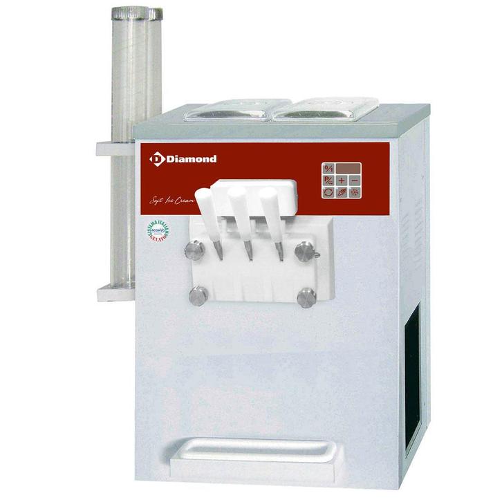 Softijsmachine | 2 Smaken + 1 Mengsel | Luchtcondensor |, Zakelijke goederen, Horeca | Keukenapparatuur, Nieuw in verpakking, Verzenden