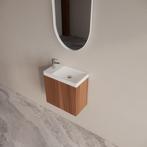 Fontein set  BWS Riga Walnoot Met Piccolo Fontein Wit, Doe-het-zelf en Bouw, Ophalen of Verzenden, Nieuw, Overige typen