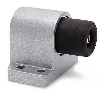 Deurstopper vloermodel geveerde stootbuffer Robusto zilver, Huis en Inrichting, Woonaccessoires | Deurstoppers, Nieuw