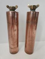 2 zeldzame kruiken - Kruik - Koper