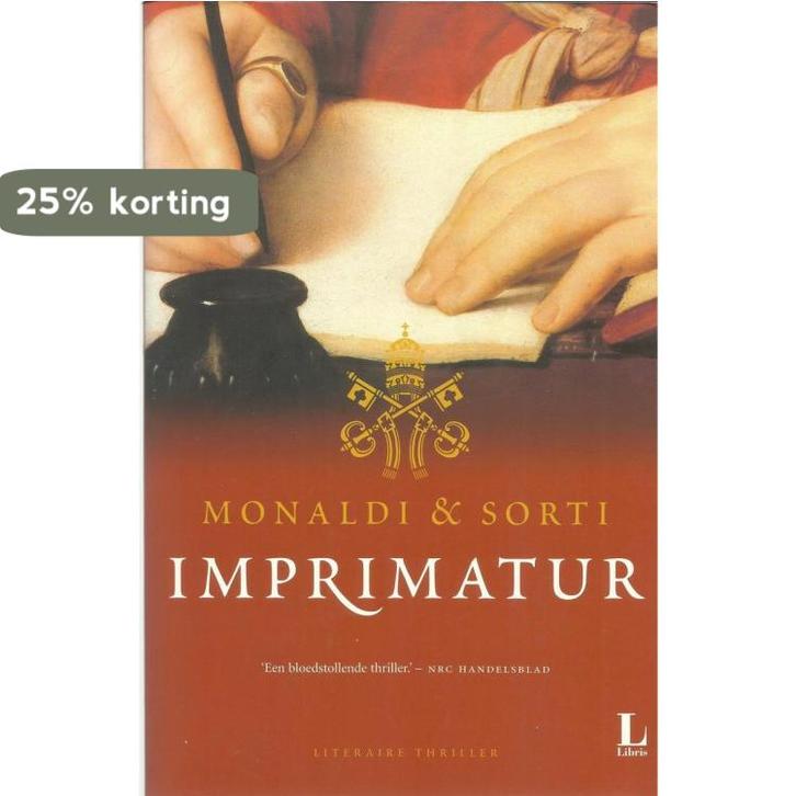 IMPRIMATUR LIBRIS EDITIE 9789023420668 Rita Monaldi, Boeken, Thrillers, Gelezen, Verzenden