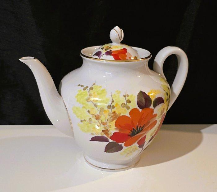 Lomonosov - Theepot - Bloemen van het Zuiden - Porselein -, Antiquités & Art, Antiquités | Meubles | Tables