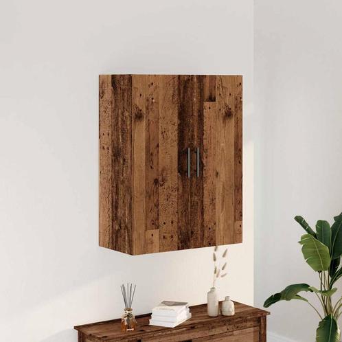 vidaXL Wandkast 69,5x34x90 cm oud houtkleurig, Huis en Inrichting, Kasten | Dressoirs, Nieuw, Verzenden
