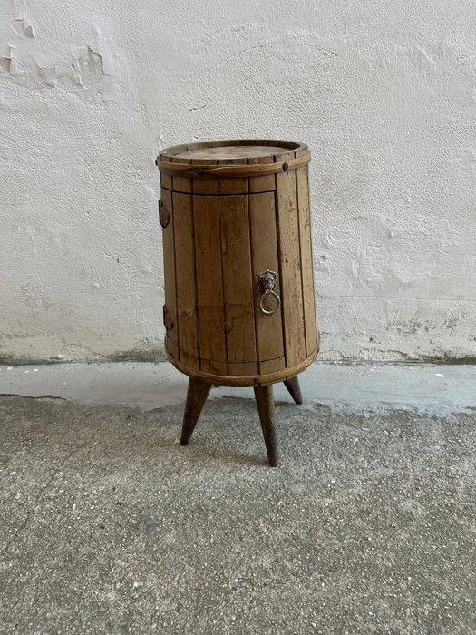Drankkast - Eik - Mobiele bar botte, Antiek en Kunst, Curiosa en Brocante