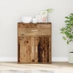 vidaXL Dressoir met lade met plank met opslag met de deur, Verzenden, Nieuw