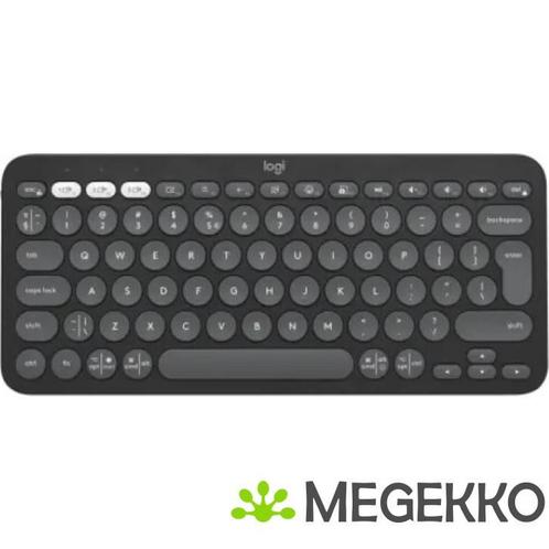 Logitech Pebble Keys 2 K380s Zwart Azerty Draadloos, Informatique & Logiciels, Claviers, Envoi