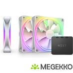 NZXT F120 RGB DUO - 120mm RGB Fan - Triple - White, Verzenden, Nieuw