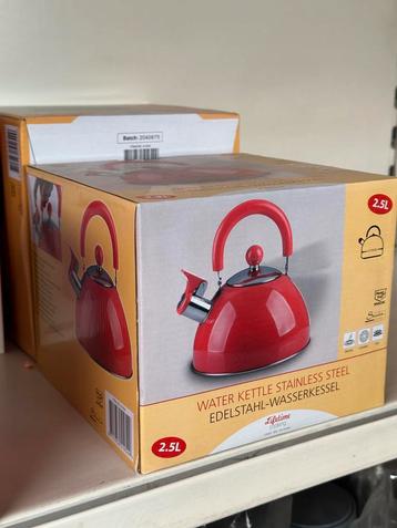Waterkoker Roestvrij Staal / Stainless Steel Water Kettle beschikbaar voor biedingen