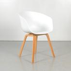 HAY About a Chair design kuipstoel, wit, 4-poot onderstel, Huis en Inrichting, Ophalen of Verzenden, Gebruikt