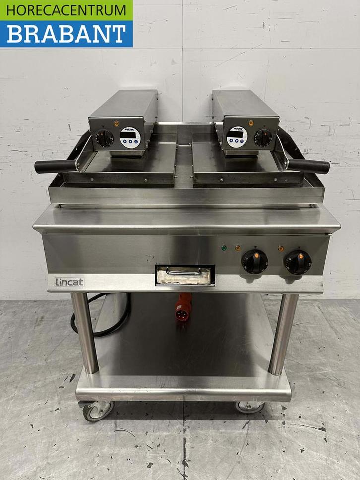 RVS Lincat Clam Grill Hamburgergrill Grillplaat 80 cm 17,2kW, Articles professionnels, Horeca | Équipement de cuisine, Enlèvement ou Envoi