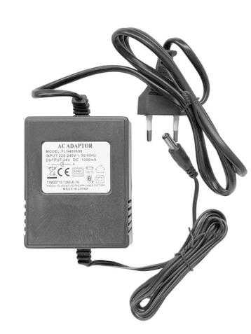 24V 1000mA DC oplader voor accus - Universele adapter vo..., Ophalen of Verzenden