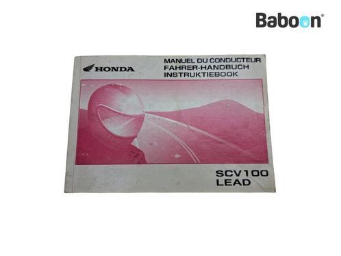 Livret dinstructions Honda SCV 100 Lead 2003-2007 (SCV100, Motoren, Onderdelen | Honda, Verzenden