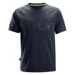 Snickers 2580 logo t-shirt - 9500 - navy - base - maat s