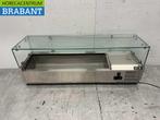 HCB RVS Opzetvitrine Opzet koelvitrine saladière 5 x 1/4 GN, Zakelijke goederen, Horeca | Keukenapparatuur, Ophalen of Verzenden
