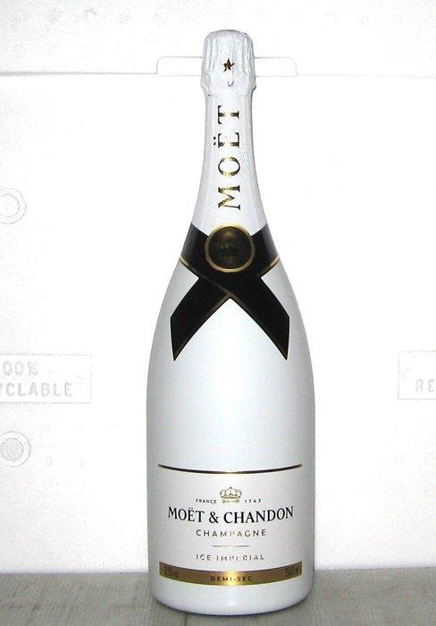 Moët & Chandon, Ice Impérial - Champagne Demi-Sec - 1 Magnum, Verzamelen, Wijnen
