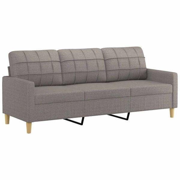 Comfortabele Bank Taupe | Tweede Kansje | OP = OP (zitbank), Huis en Inrichting, Zetels | Zetels, 150 tot 200 cm, 75 tot 100 cm