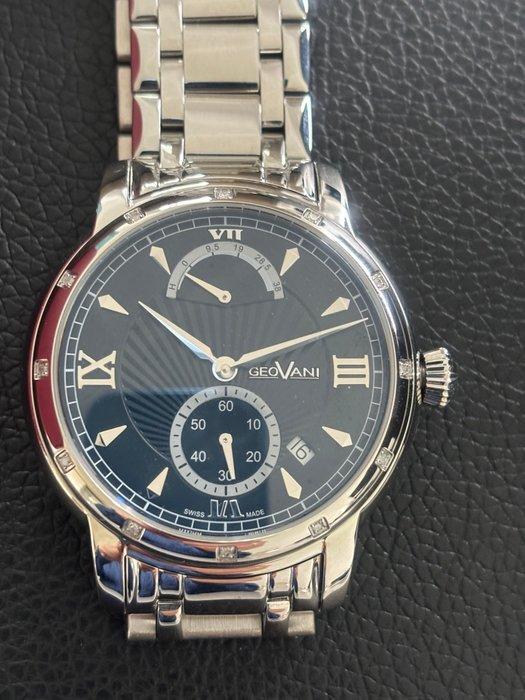 GEOVANI - Swiss Automatic Diamond Watch - GORA595-SS-D-3 -, Handtassen en Accessoires, Horloges | Heren