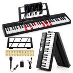 2dekans | Coast Opvouwbaar 61-Toetsen Piano Keyboard –, Muziek en Instrumenten, Ophalen of Verzenden, Nieuw