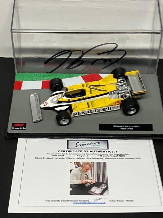 Renault - Alain Prost - 1981 - 1/43 schaal modelauto, Verzamelen, Automerken, Motoren en Formule 1