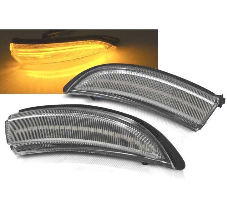 Clignotants Rétroviseurs Pour Ford Fiesta Mk7 13-16 Led Dyna, Auto-onderdelen, Verlichting, Verzenden