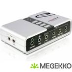 Delock 61803 USB-klankbox 7.1, Computers en Software, Verzenden, Nieuw
