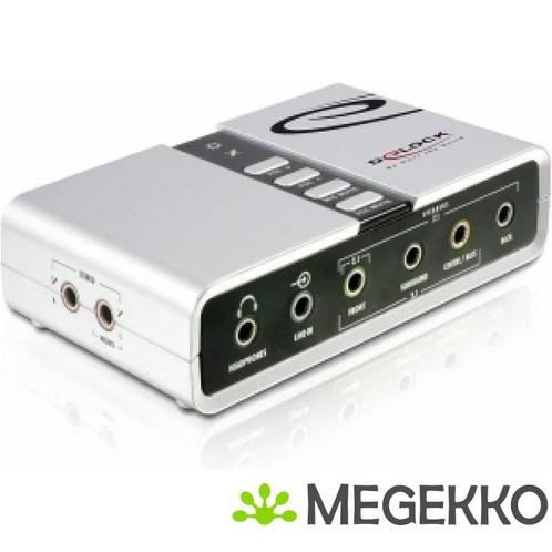 Delock 61803 USB-klankbox 7.1, Computers en Software, Overige Computers en Software, Nieuw, Verzenden