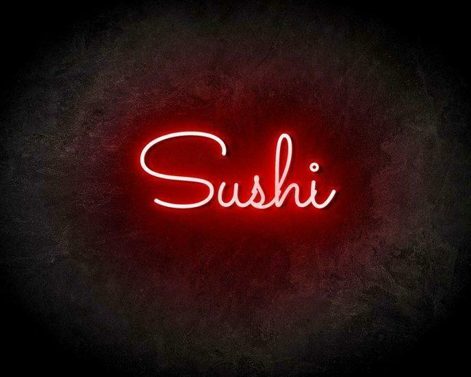 SUSHI neon sign - LED neon reclame bord neon letters verl..., Zakelijke goederen, Horeca | Overige, Verzenden
