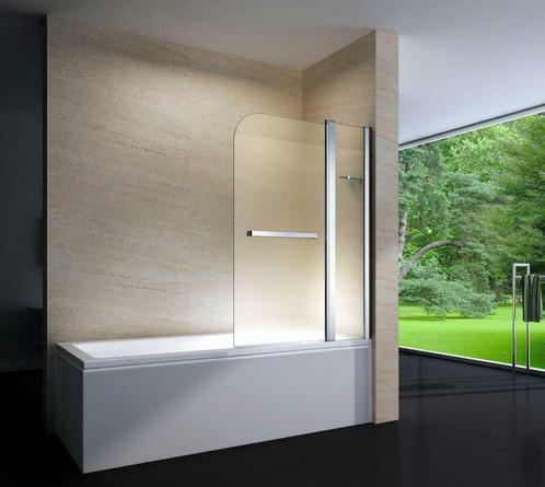 Sanifun badwand Eloisa mat glas R 1400 x 1200, Bricolage & Construction, Sanitaire